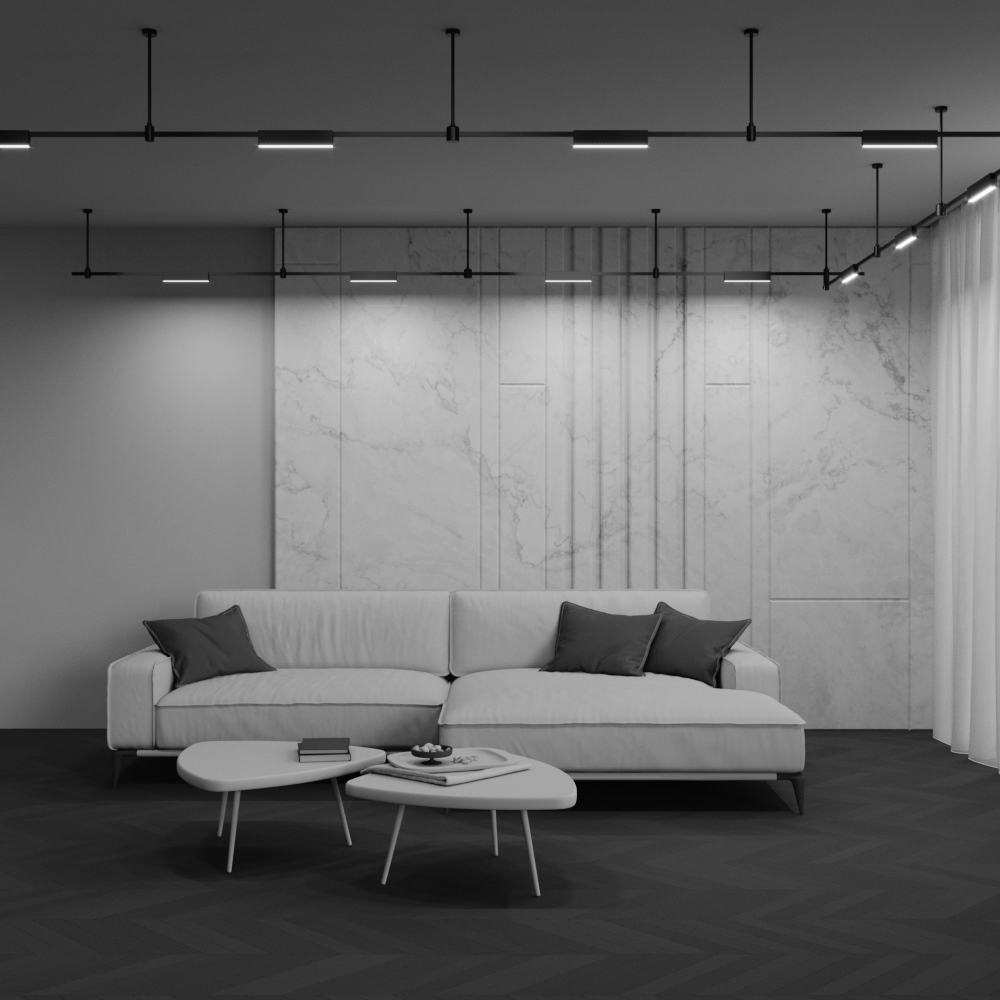 Maytoni Technical Basis Трековый светильник цвет: черный TR151-1-12W3K-B