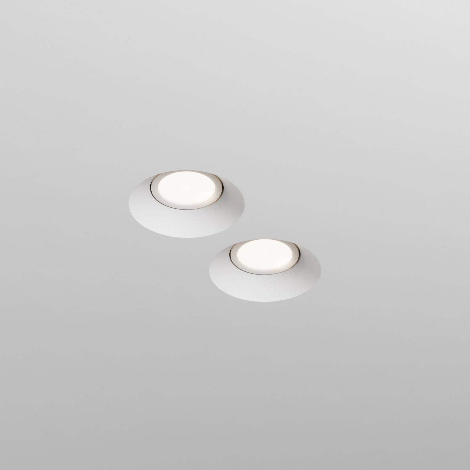 Maytoni Technical Intro Встраиваемый светильник цвет: серый DL110-GU10-W