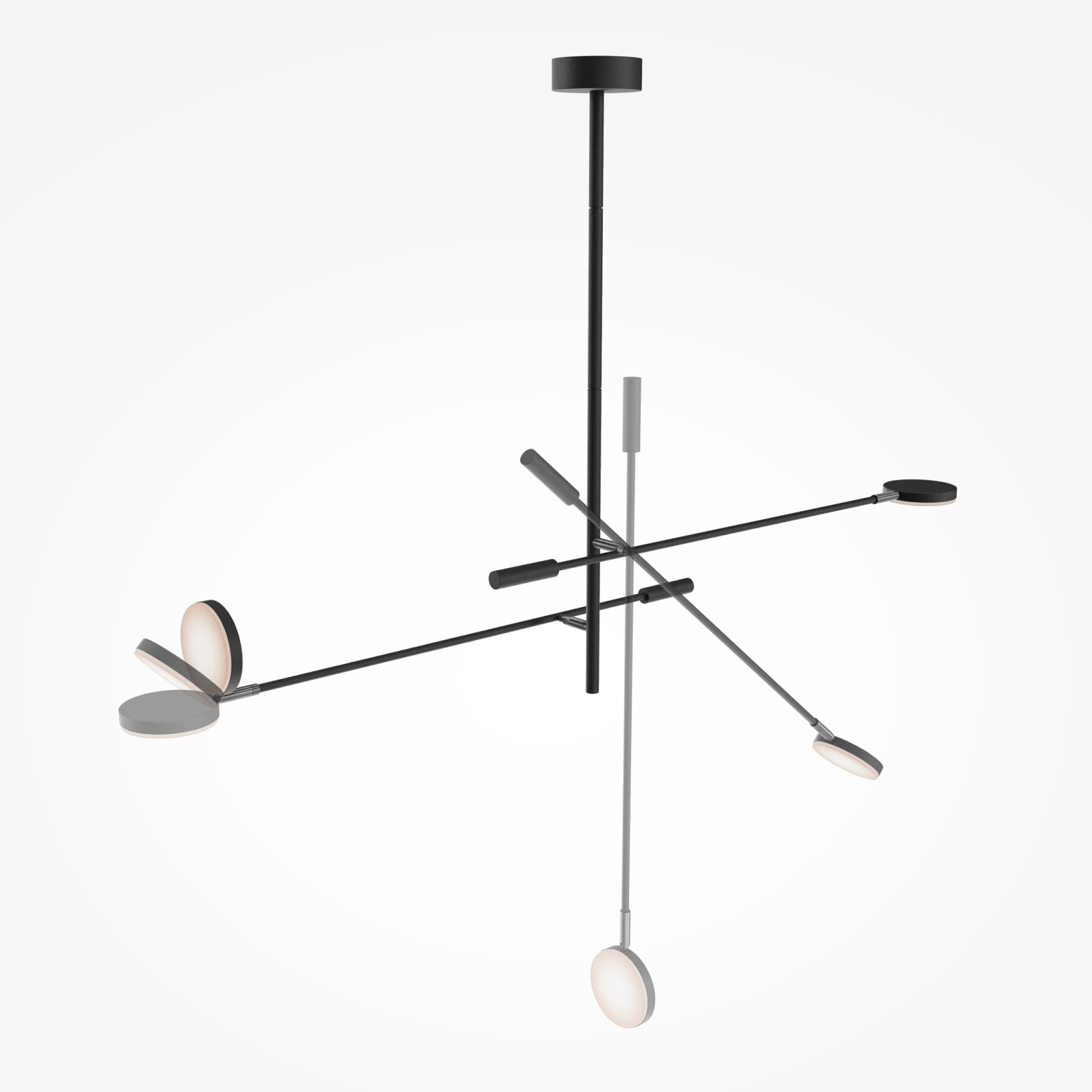 Maytoni Modern Fad Потолочный светильник цвет: черный MOD070CL-L15B3K1