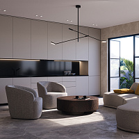 Maytoni Modern Fad Потолочный светильник цвет: черный MOD070CL-L15B3K1