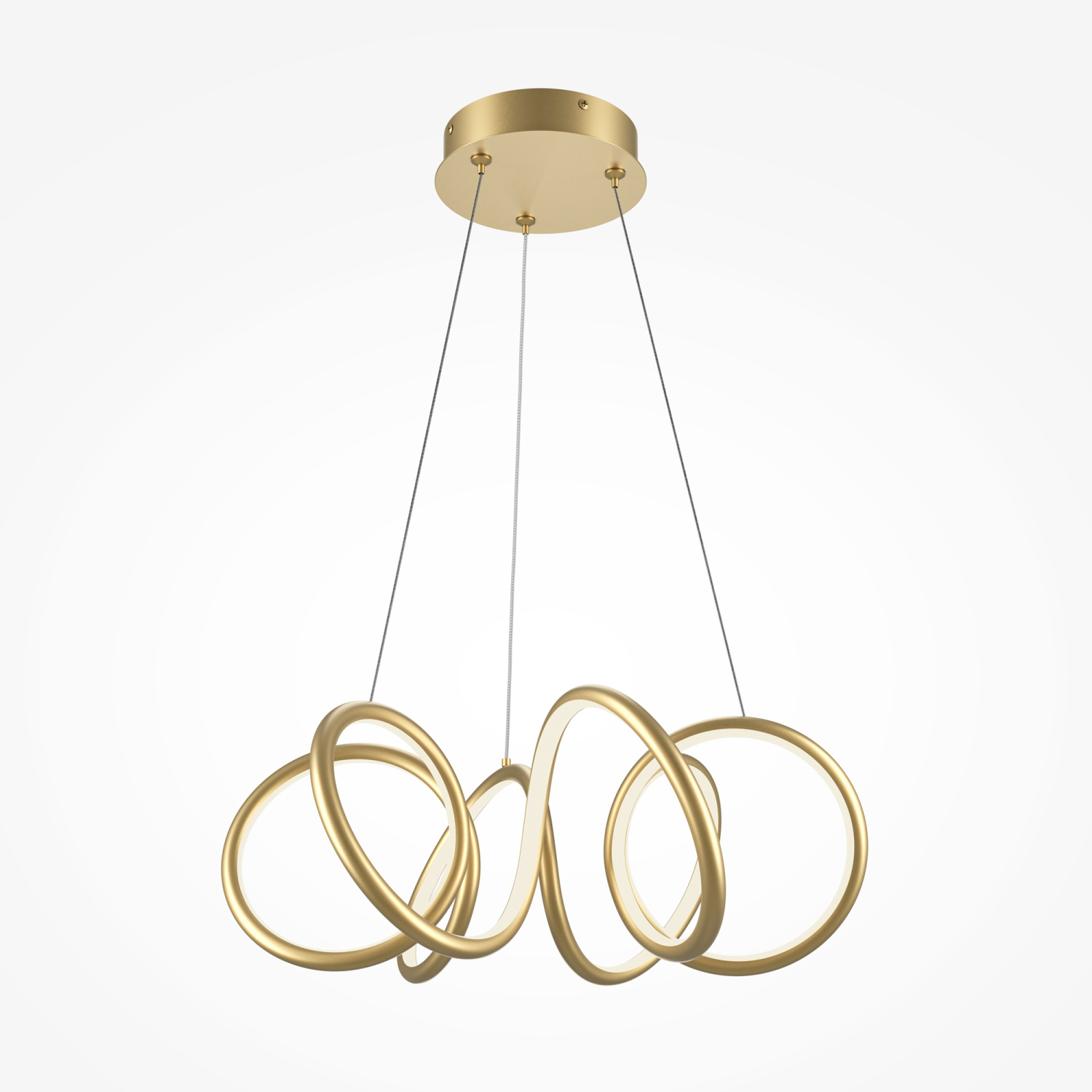 Maytoni Modern Curve Подвесной светильник цвет: латунь MOD241PL-L60BSK