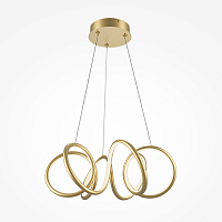 Maytoni Modern Curve Подвесной светильник цвет: латунь MOD241PL-L60BSK