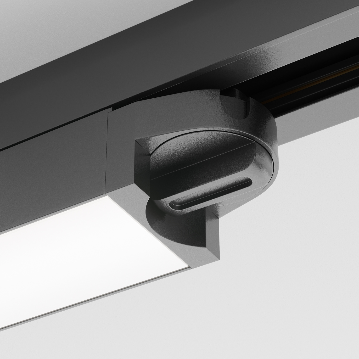 Maytoni Technical Basis Трековый светильник цвет: черный TR000-1-12W4K-B