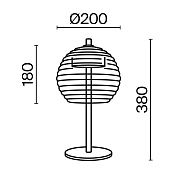 Maytoni Modern Mystic Настольный светильник цвет: латунь P060TL-L12BSK1