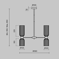 Maytoni Modern Antic Подвесной светильник цвет: золото MOD302PL-10CG