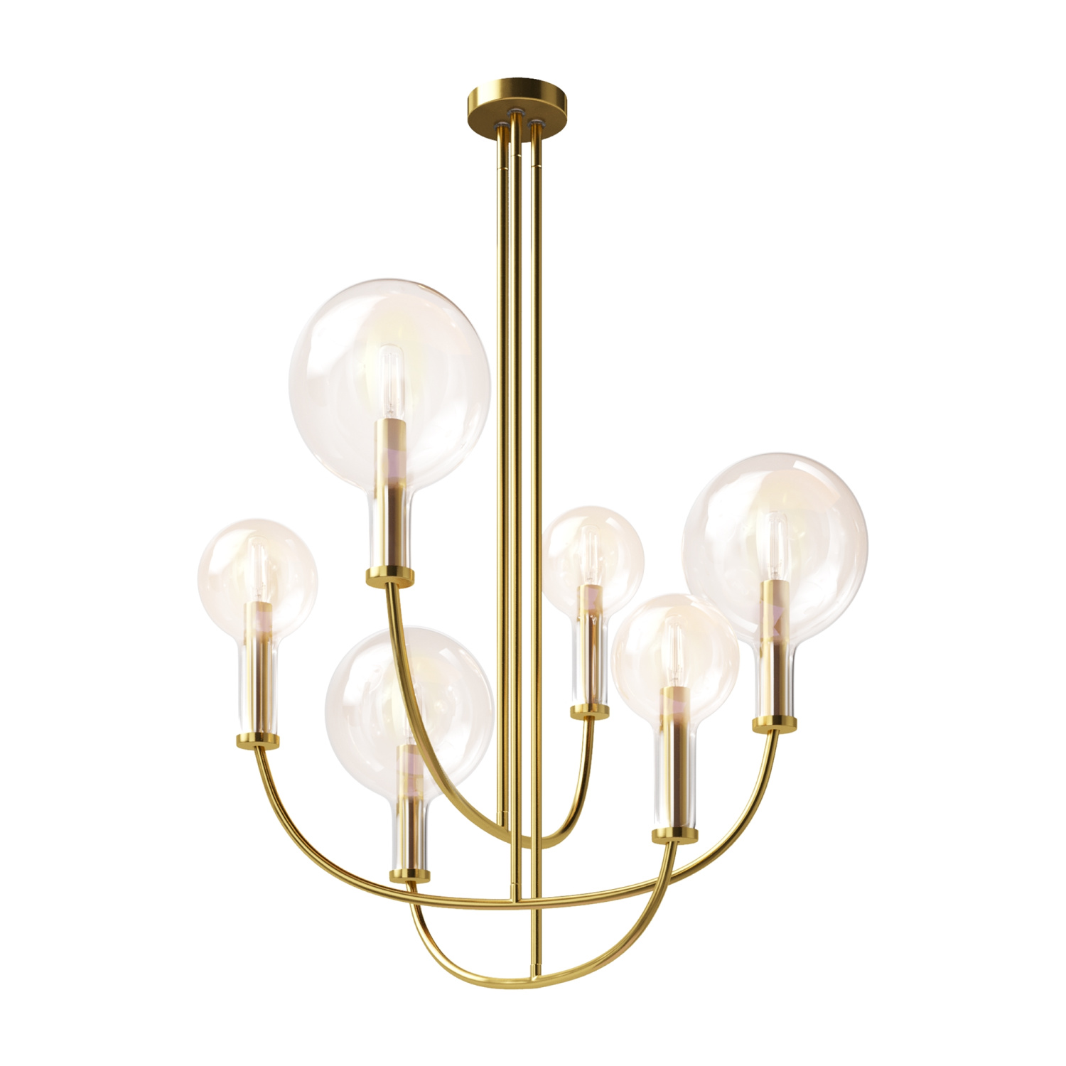 Maytoni Modern Status Подвесной светильник цвет: латунь MOD333PL-06BS