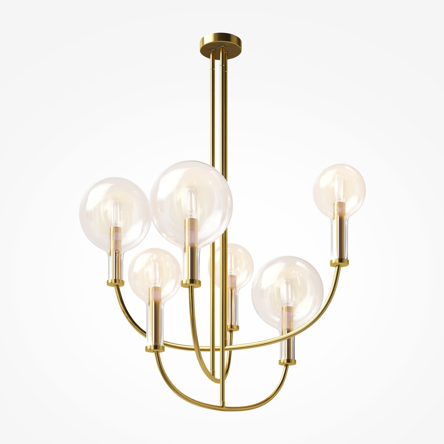 Maytoni Modern Status Подвесной светильник цвет: латунь MOD333PL-06BS