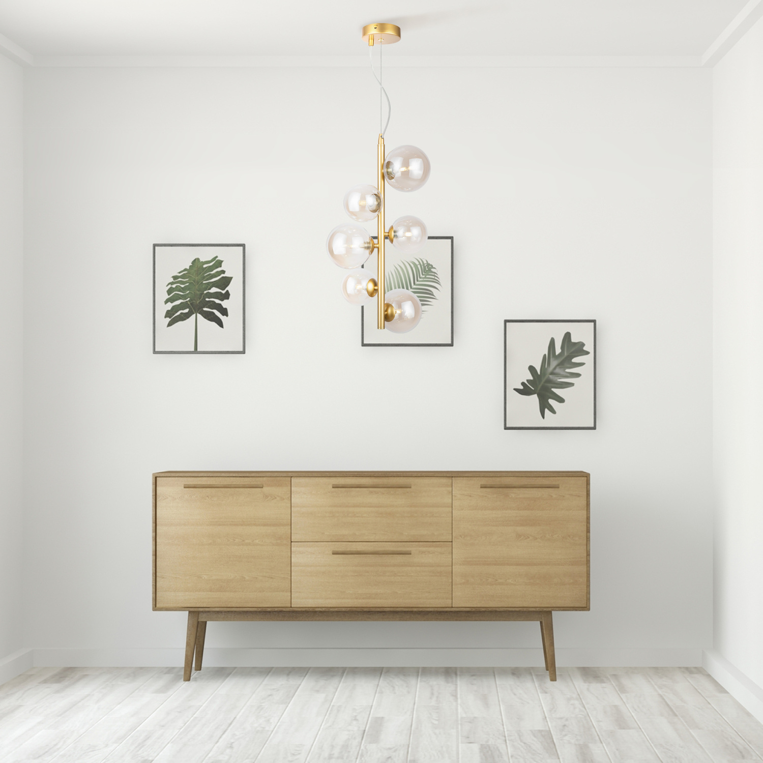 Maytoni Modern Dallas Подвесной светильник цвет: золото MOD545PL-06G