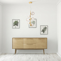 Maytoni Modern Dallas Подвесной светильник цвет: золото MOD545PL-06G