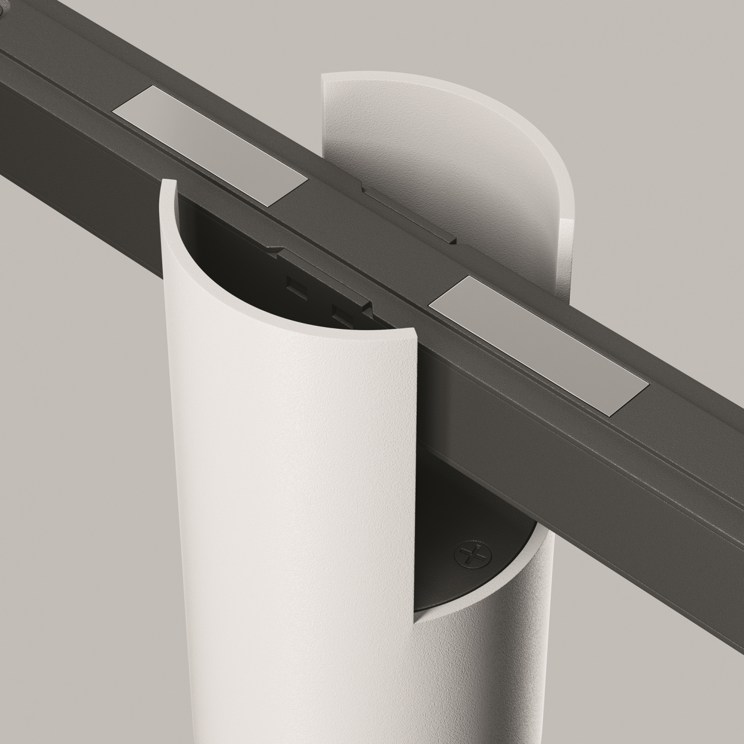 Maytoni Technical Alfa Трековый светильник цвет: черный TR122-2-7W3K-W