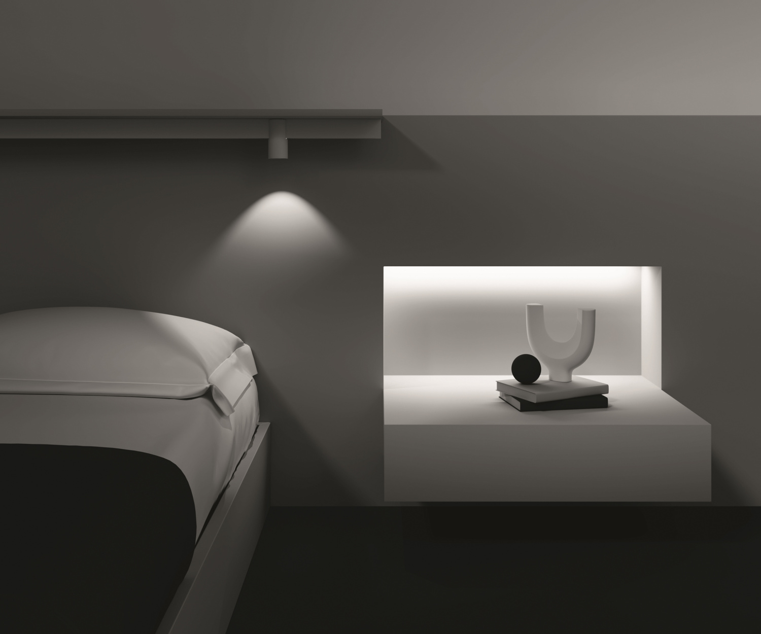 Maytoni Technical Alfa Трековый светильник цвет: черный TR122-2-7W3K-W