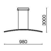 Maytoni Modern Curve Подвесной светильник цвет: черный MOD243PL-L18BK