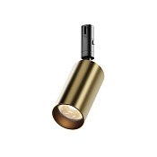 Maytoni Technical Focus Led Трековый светильник цвет: черный и латунь TR201-1-15W3K-M-BBS