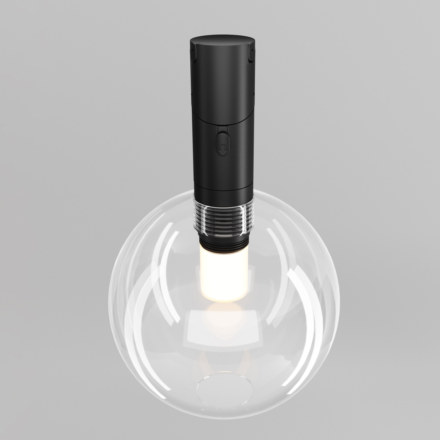 Maytoni Technical Bubble Трековый светильник цвет: черный TR205-1-3W3K-B