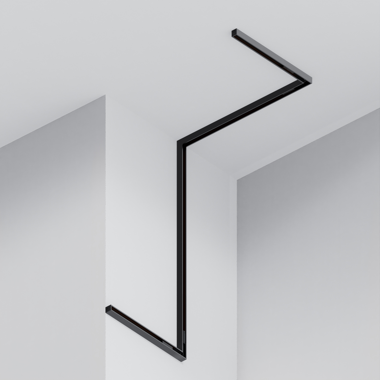 Maytoni Technical Busbar trunkings Exility Шинопровод накладной цвет: черный TRXM034-412B