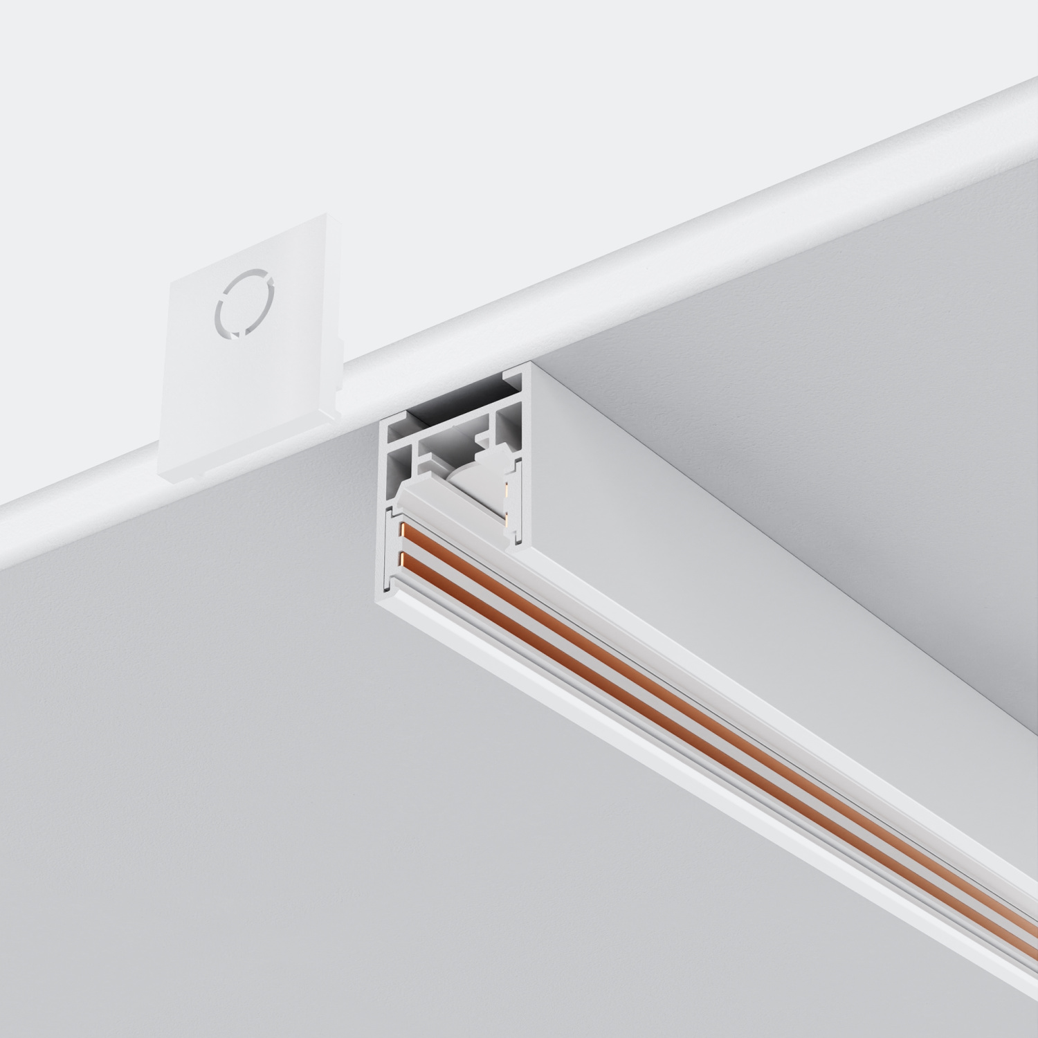 Maytoni Technical Busbar trunkings Exility Шинопровод накладной цвет: белый TRXM034-412W