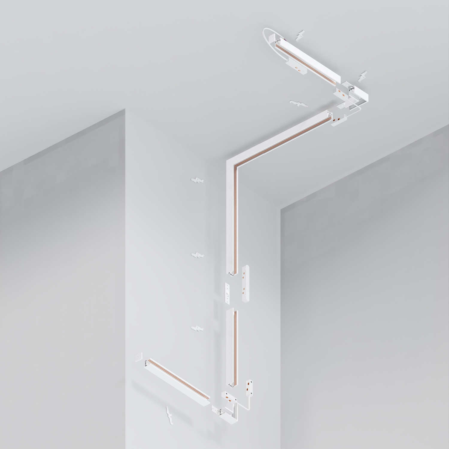 Maytoni Technical Busbar trunkings Exility Шинопровод накладной цвет: белый TRXM034-412W