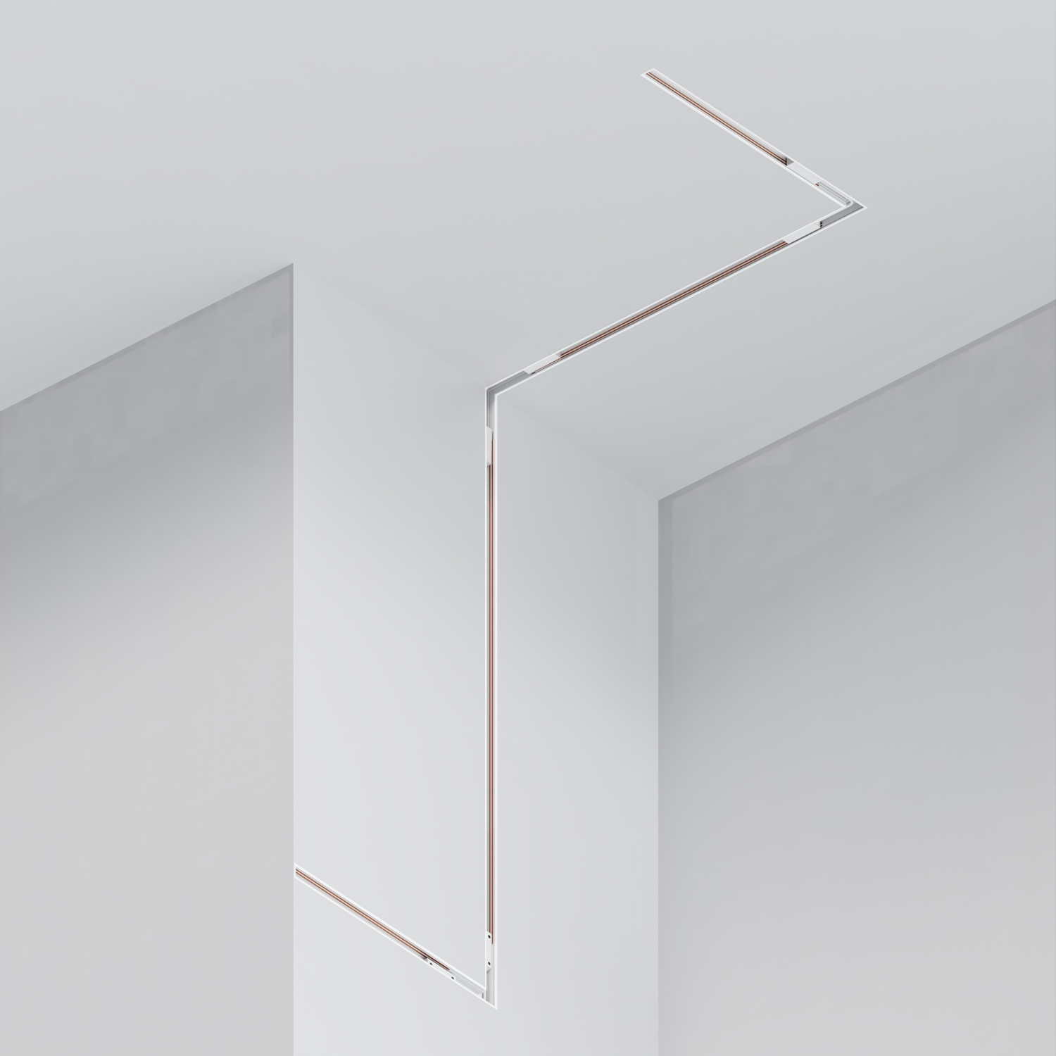 Maytoni Technical Busbar trunkings Exility Шинопровод встраиваемый цвет: белый TRXM034-422W