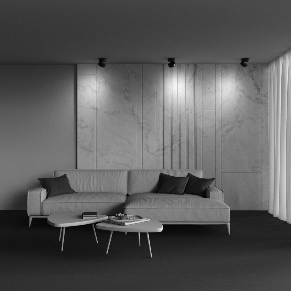 Maytoni Technical Onda Потолочный светильник цвет: черный C024CL-18W3K-B-1