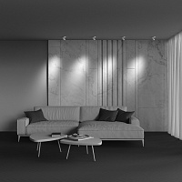 Maytoni Technical Magic Потолочный светильник цвет: белый C022CL-7W4K-W-1