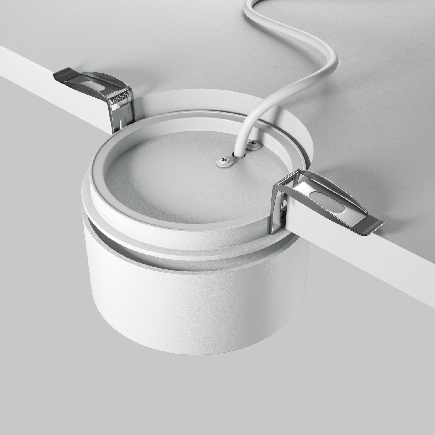 Maytoni Technical Onda Встраиваемый светильник цвет: белый DL024-12W3K-W