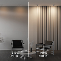 Maytoni Technical Onda Встраиваемый светильник цвет: белый DL024-12W-DTW-W