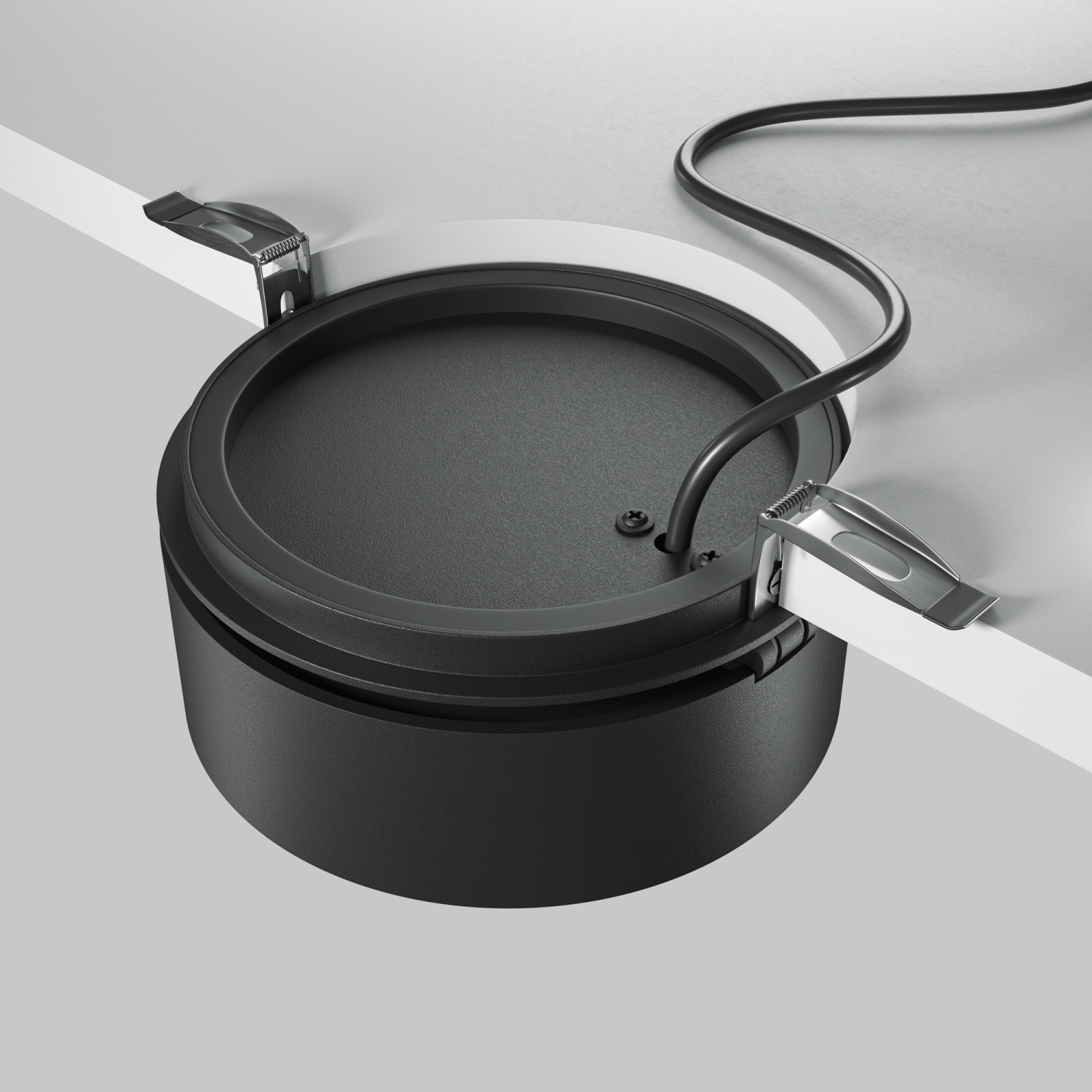 Maytoni Technical Onda Встраиваемый светильник цвет: черный DL024-18W4K-B