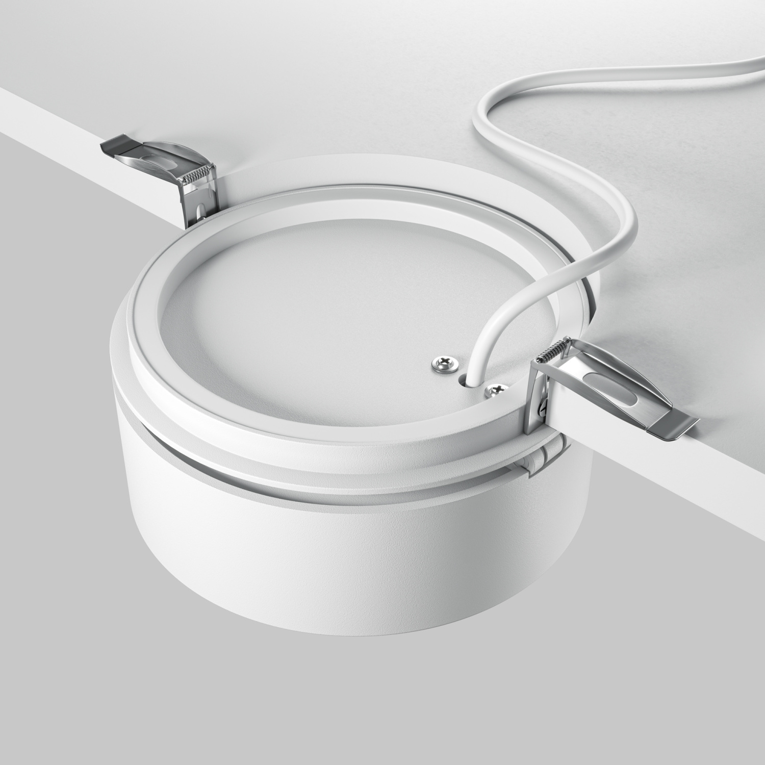 Maytoni Technical Onda Встраиваемый светильник цвет: белый DL024-18W3K-W