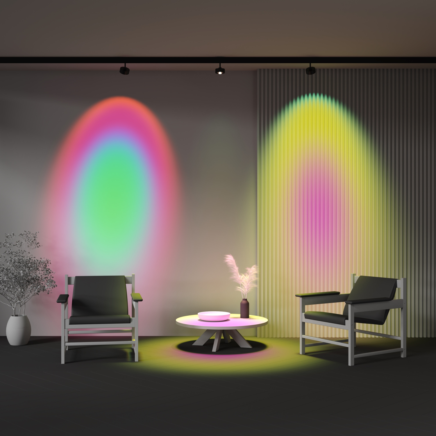 Maytoni Technical Lens Трековый светильник цвет: черный TR217-2-15W3K-B