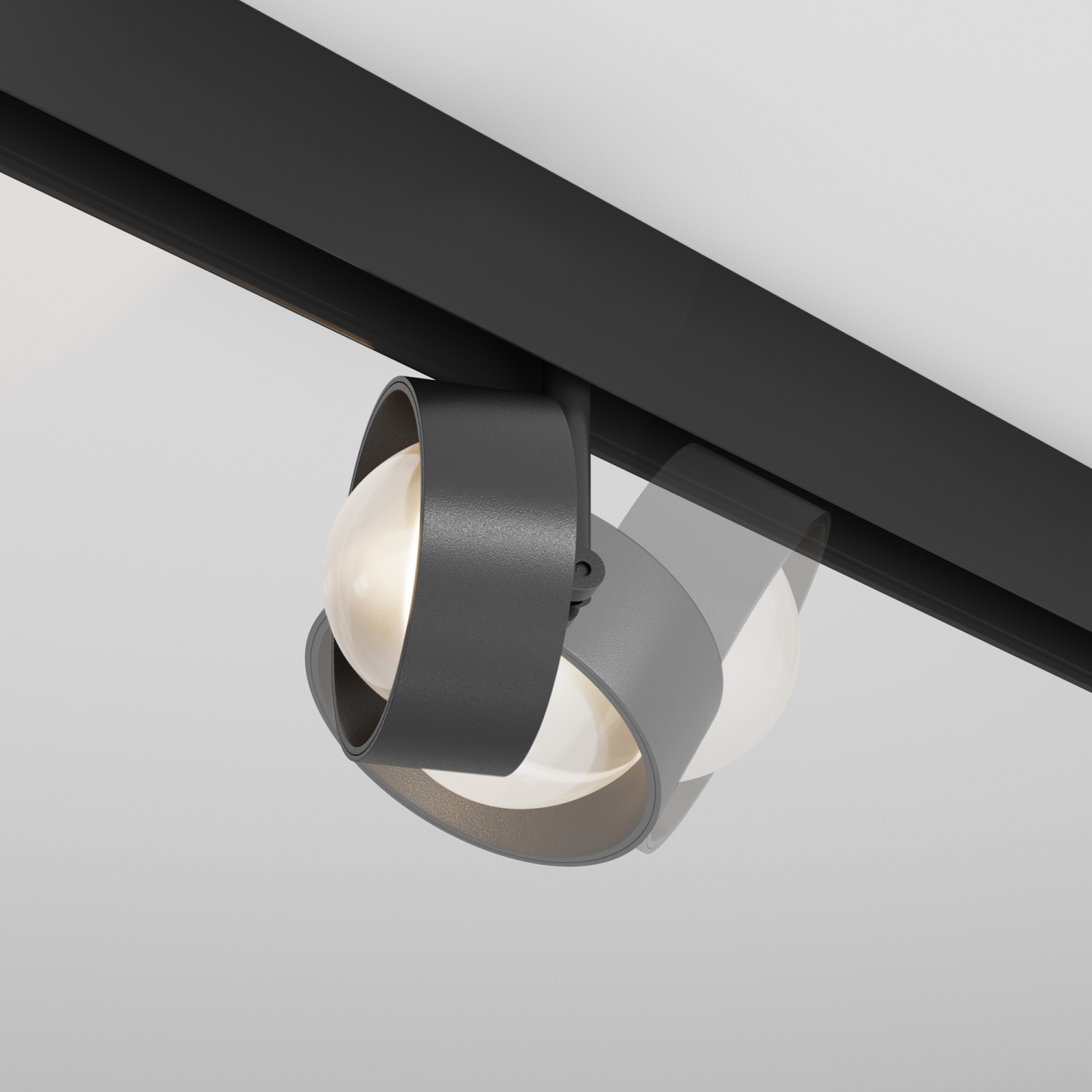 Maytoni Technical Lens Трековый светильник цвет: черный TR217-2-15W3K-B