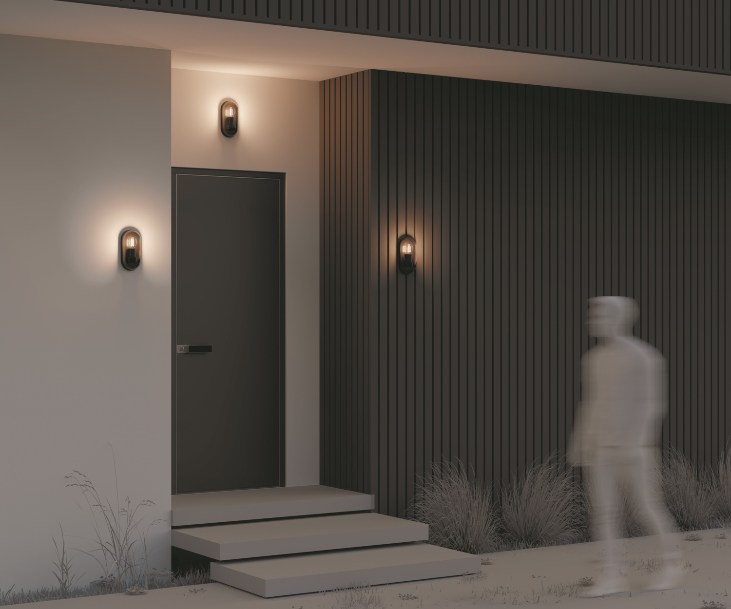 Maytoni Outdoor Candle Настенный светильник (бра) цвет: графит O449WL-01GF