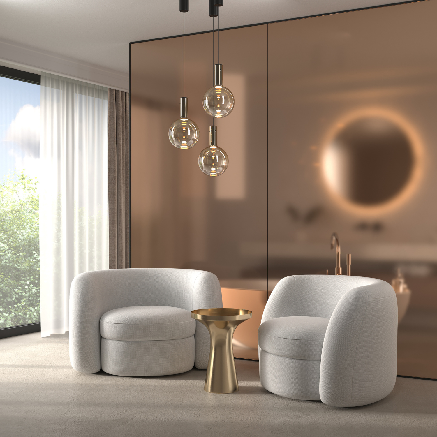 Maytoni Modern Nebula Подвесной светильник цвет: черный MOD182PL-L6CG3K