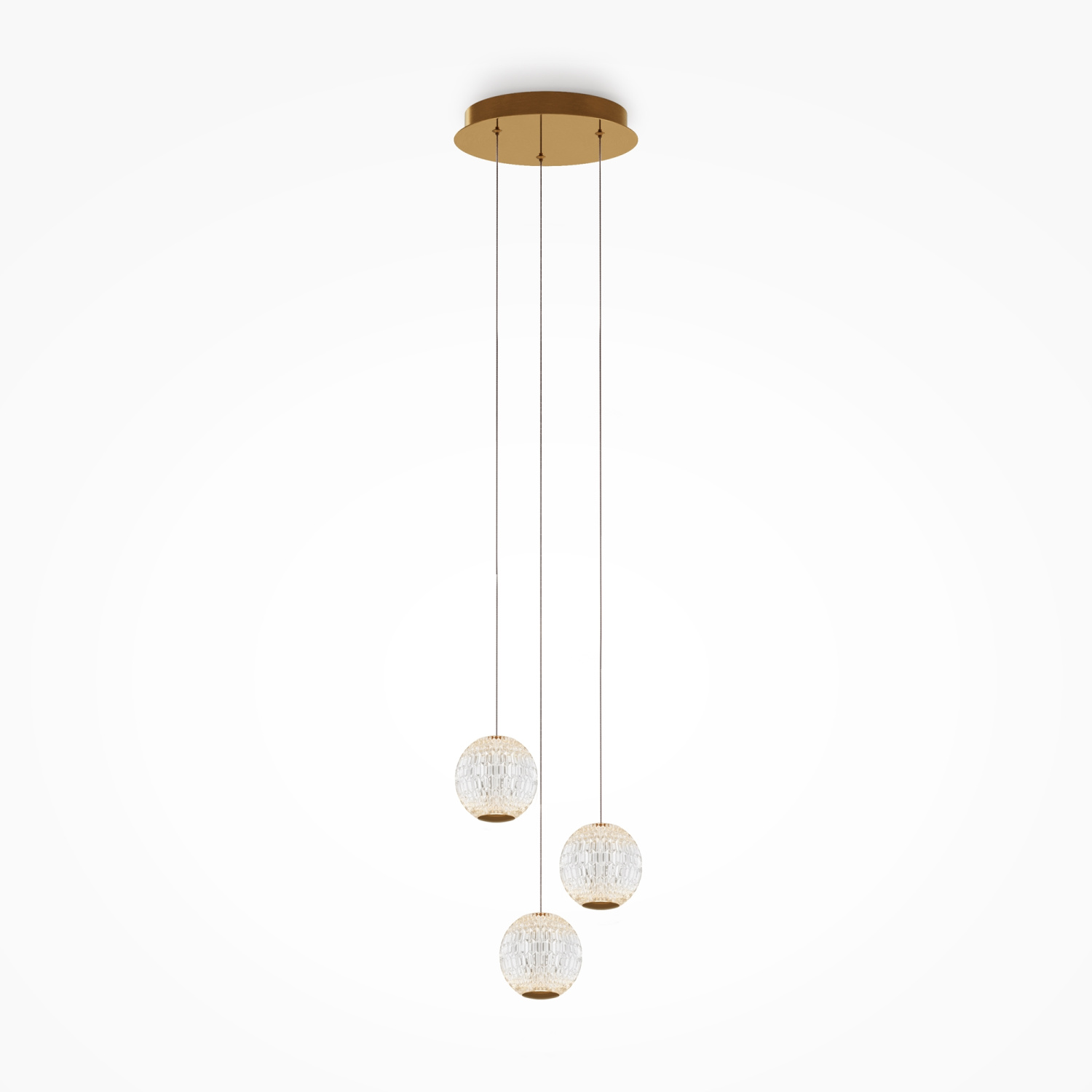 Maytoni Modern Sapphire Подвесной светильник цвет: латунь MOD293PL-L18BS3K