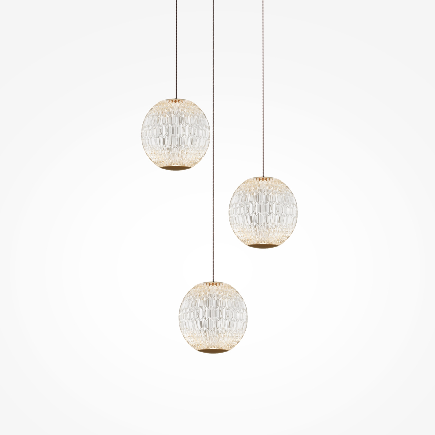 Maytoni Modern Sapphire Подвесной светильник цвет: латунь MOD293PL-L18BS3K