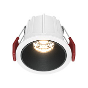 Maytoni Technical Alfa LED Встраиваемый светильник цвет: бело-черный DL043-01-10W3K-D-RD-WB