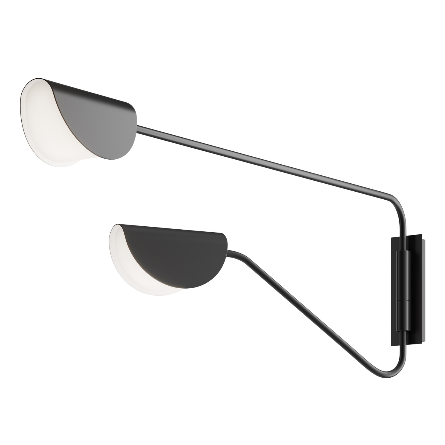 Maytoni Modern Mollis Настенный светильник (бра) цвет: черный MOD126WL-02B