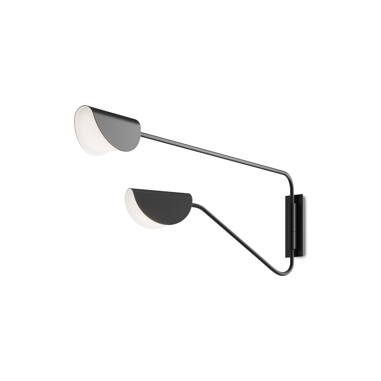 Maytoni Modern Mollis Настенный светильник (бра) цвет: черный MOD126WL-02B