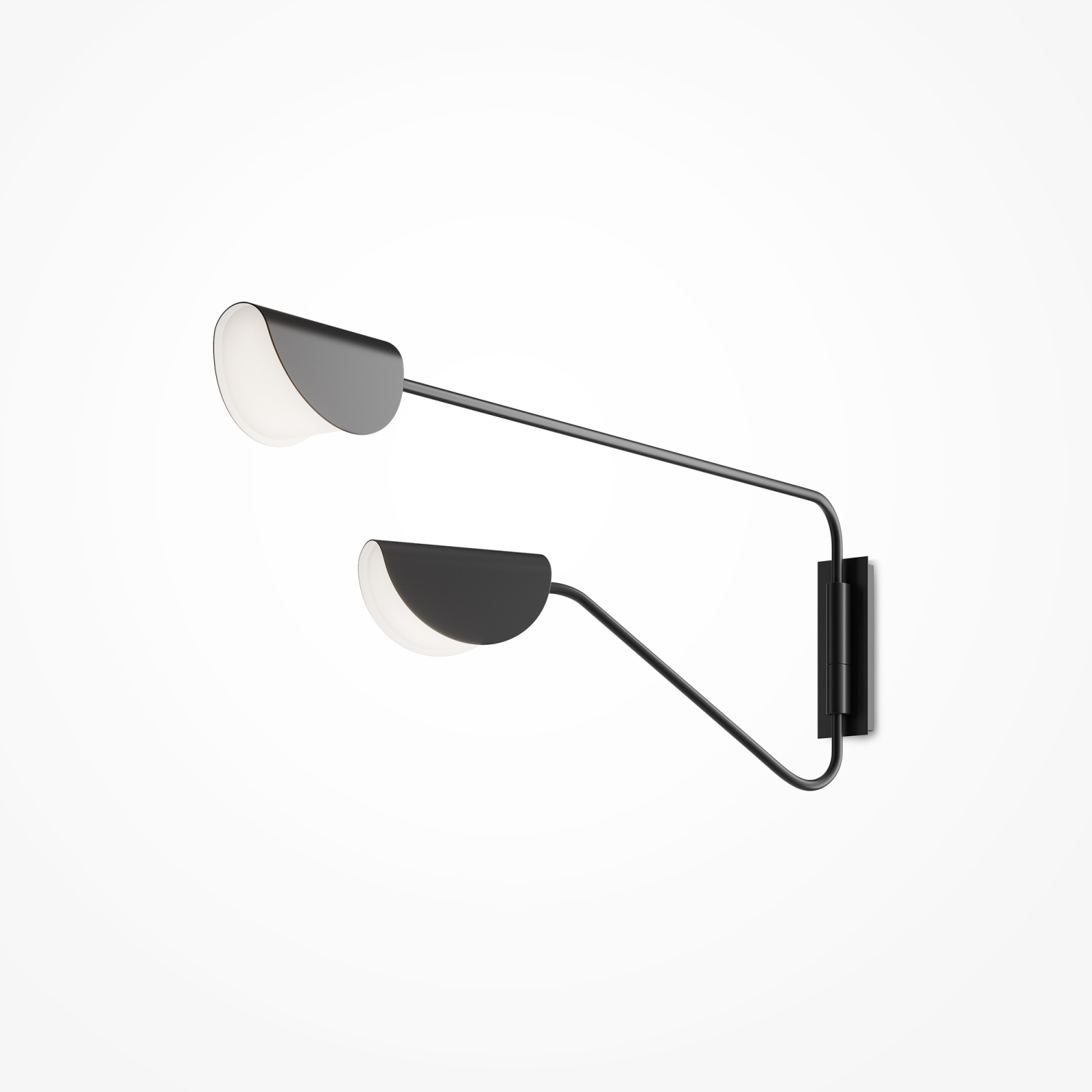 Maytoni Modern Mollis Настенный светильник (бра) цвет: черный MOD126WL-02B