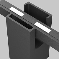 Maytoni Technical Alfa Трековый светильник цвет: черный TR121-2-7W3K-B