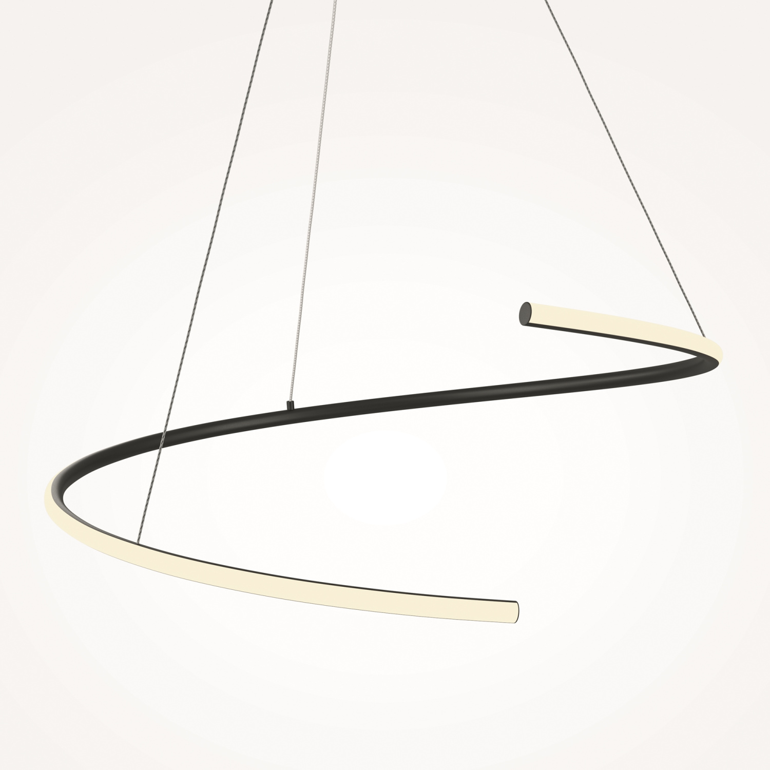 Maytoni Modern Curve Подвесной светильник цвет: черный MOD242PL-L33BK