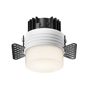 Maytoni Technical Nude Встраиваемый светильник цвет: белый DL065-12W4K-TRS-W