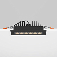 Maytoni Outdoor Ghost Встраиваемый светильник цвет: графит O488DL-L6GF3K