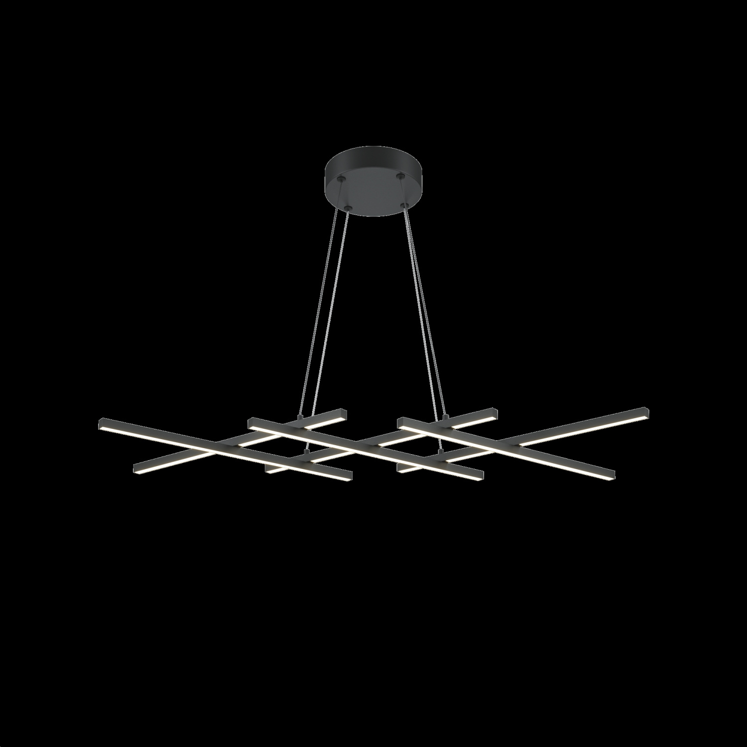 Maytoni Modern Halo Подвесной светильник цвет: черный MOD244PL-L50BK