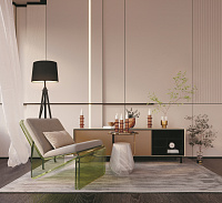 Maytoni Modern Calvin Напольный светильник (торшер) цвет: черный Z177FL-01B