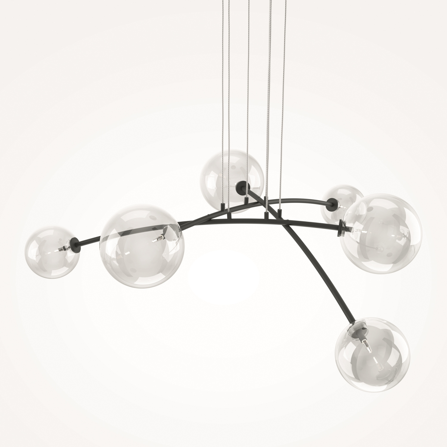 Maytoni Modern Mood Подвесной светильник цвет: черный MOD172PL-06B