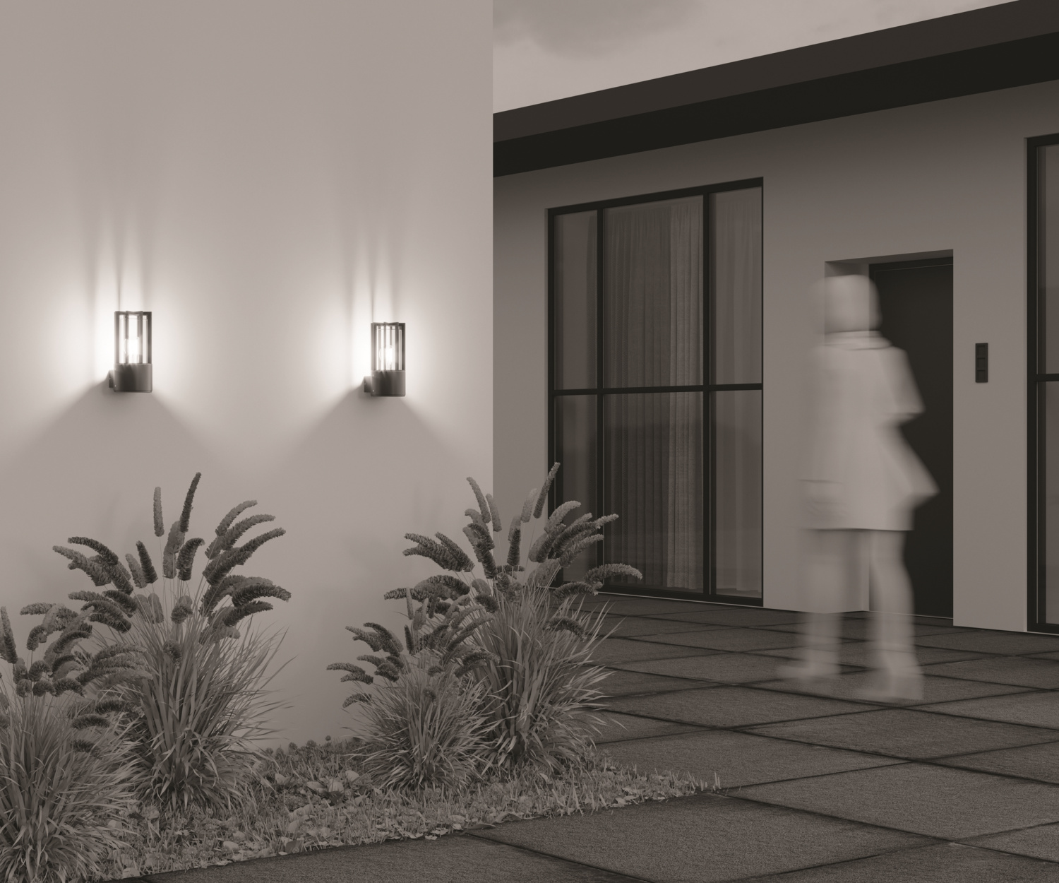 Maytoni Outdoor Barrel Настенный светильник (бра) цвет: графит O453WL-01GF