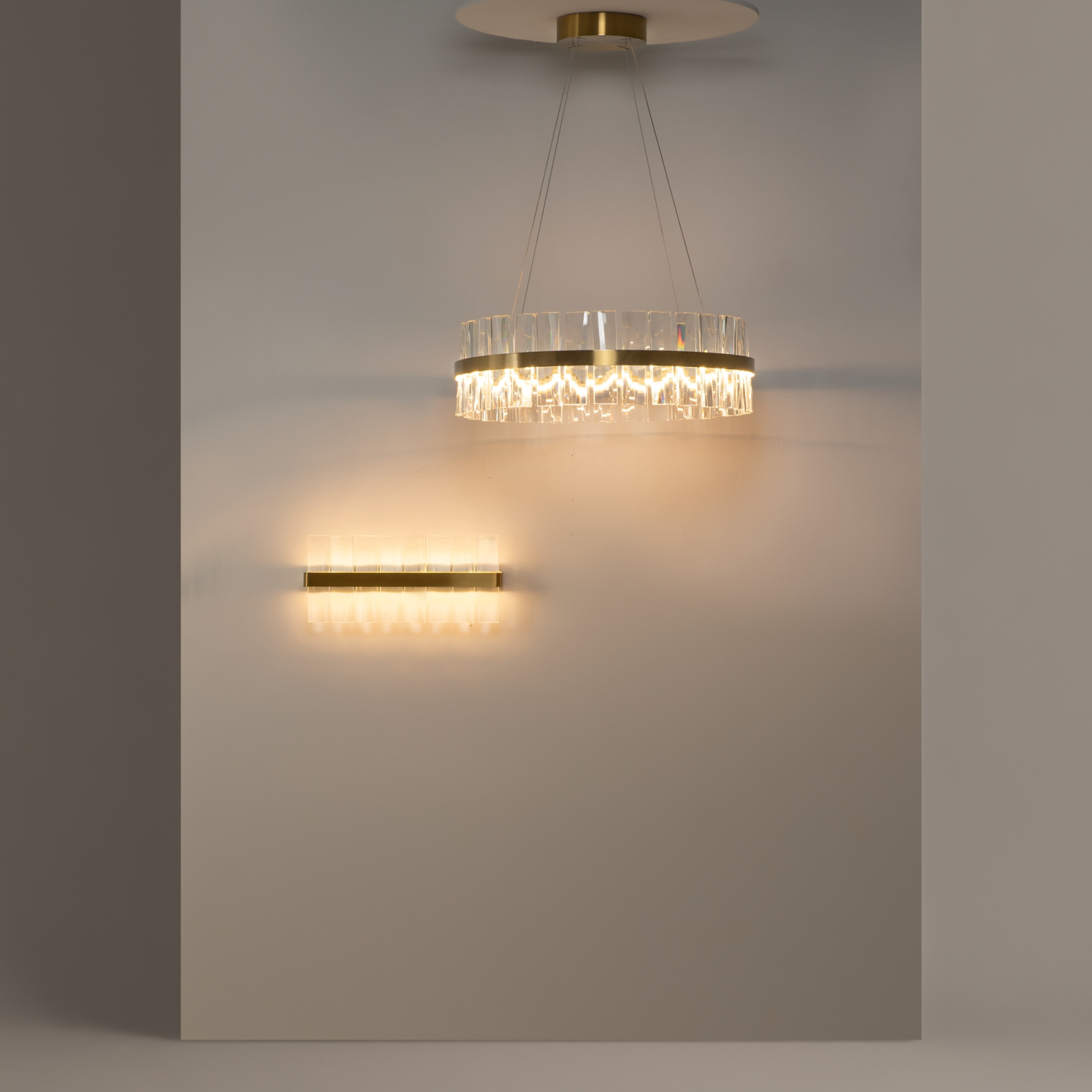 Maytoni Modern Mirage Подвесной светильник цвет: латунь MOD173PL-L45BS3K