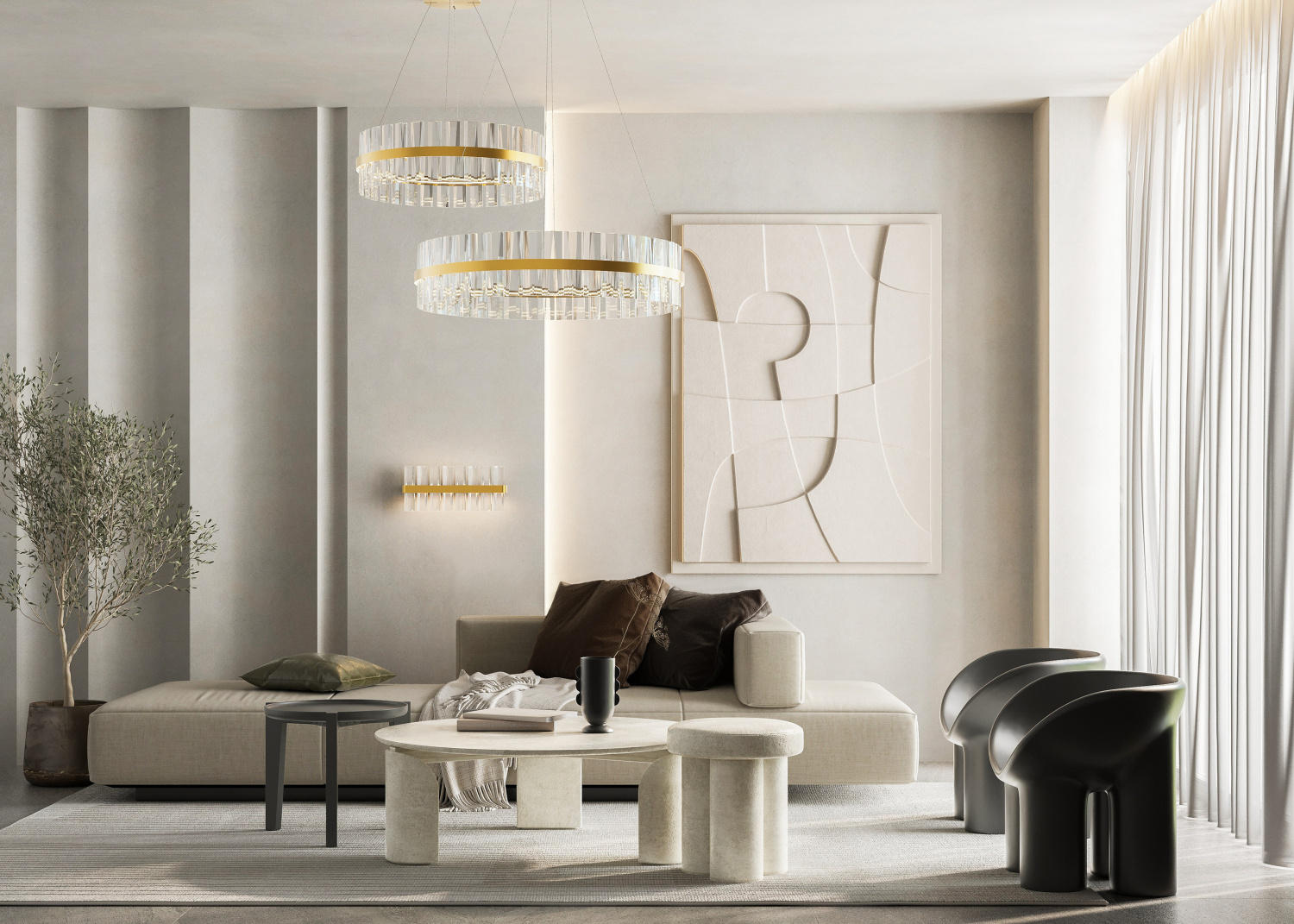 Maytoni Modern Mirage Подвесной светильник цвет: латунь MOD173PL-L45BS3K