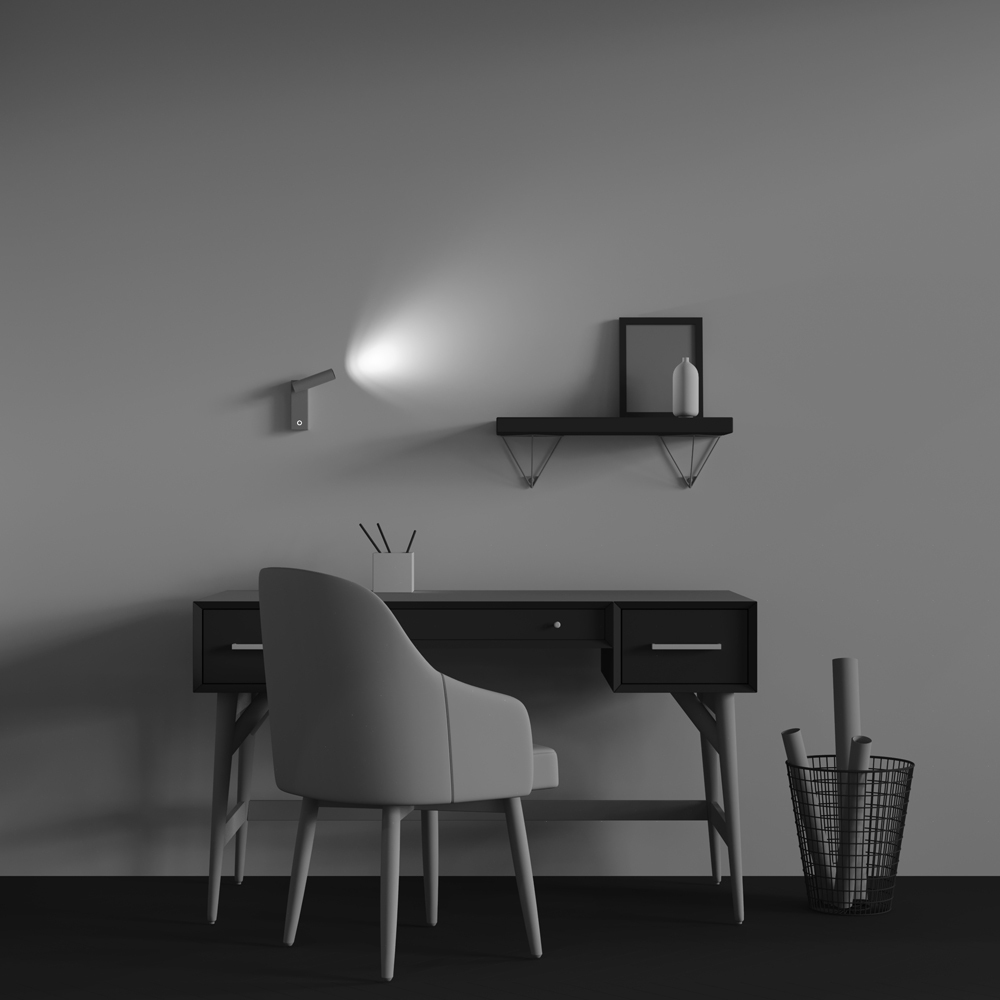 Maytoni Technical Twist Настенный светильник (бра) цвет: белый C077WL-L3W3K