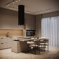 Maytoni Technical Calipso Трековый светильник цвет: черный TR218-1-GU10-BK